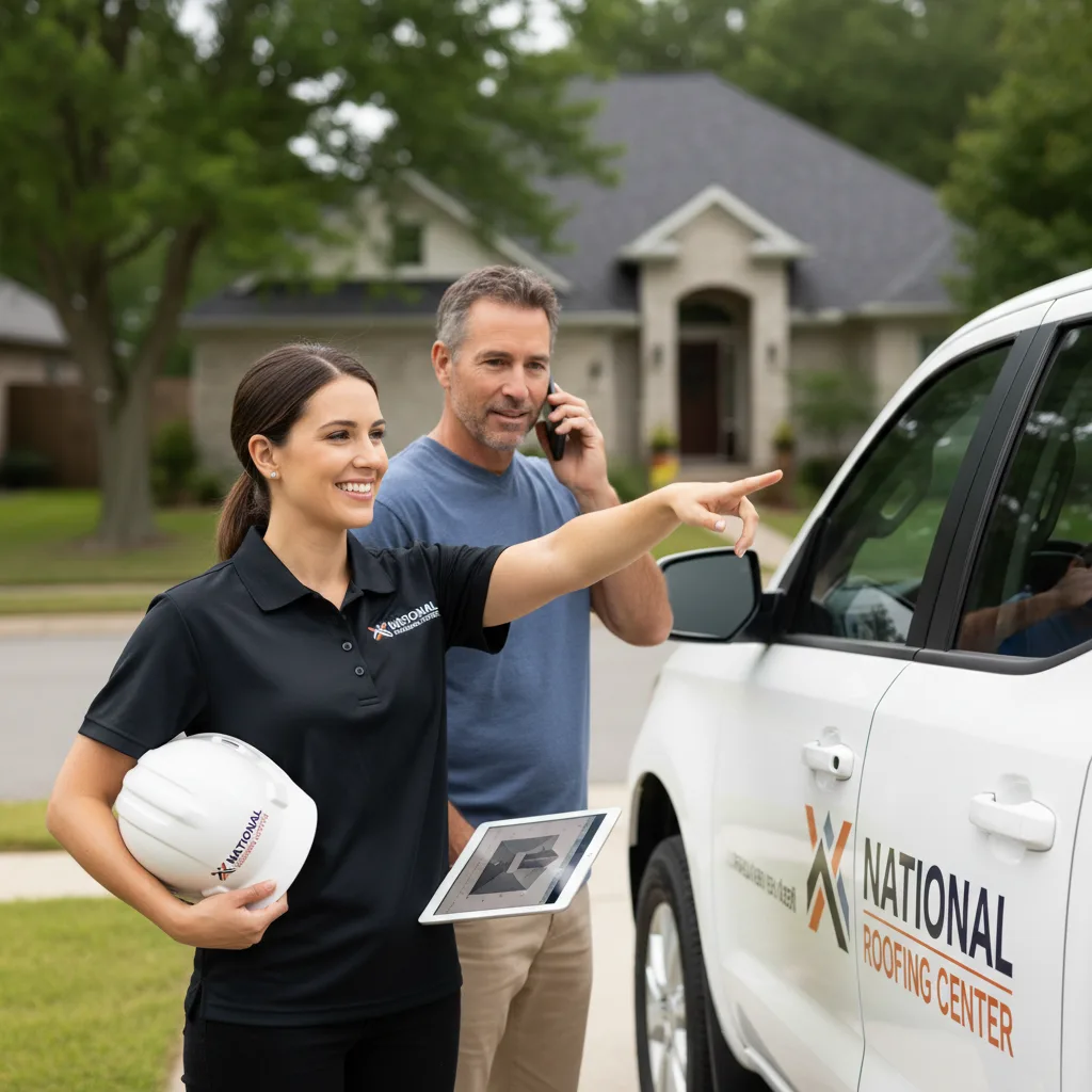 National Roofing Center customer support in Allen